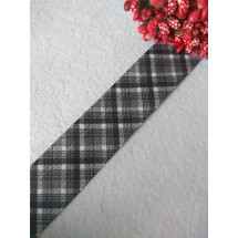 Лента репсовая с рисунком 25мм, цена за 1 м